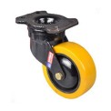 Harman Wheels Polyurethane Trolley Caster Wheel, For Industrial, Load Capacity: 200-500 Kg