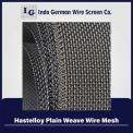 Hastelloy Plain Weave Wire Mesh