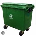 HDPE 4 wheel dust bin