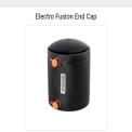 Hdpe Electrofusion End Cap 63mm to 315mm, For Plumbing Pipe, Head Type: Round