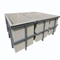 HDPE Electroplating Tank, Storage Capacity: 3000 L