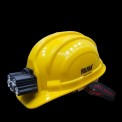 HDPE Volman Yellow Safety Helmet, Size: Medium