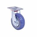 Heavy Duty Skid Proof Black Rubber Caster
