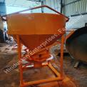 Hindustan Enterprises Tower Crane Controlled System Concrete Bucket Cap. 1.000 Cu.M.