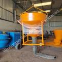 Hindustan Enterprises Tower Crane Controlled System Concrete Bucket Cap. 1.000 Cu.M.