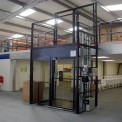 HK Industries Dual Mast Hydraulic Goods Lift