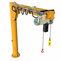 HK Inustries HK-57 Pillar Mounted Jib Crane, Jib Length: 20 Feet