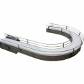 HMPL Stainless Steel Bend Conveyor