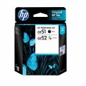 HP GT51/52 Blk/Clr Printhead Combo 2-Pk (3JB06AA)