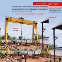 Hydraulic Double Girder Underslung Cranes, For Industrial