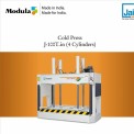 Hydraulic Four Cylidner Cold Pressing Machine, Model Name/Number: J-100t.in