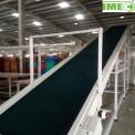 IMEC Inclined Belt Conveyor, Material Handling Capacity: 1-50 Kg