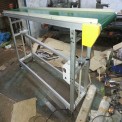 Inclined PVC Belt Conveyor - Height Adjustable