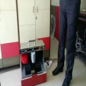 Indo Stainless Steel Electronic Shoe Shine Machine, For Hotel