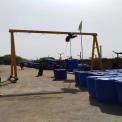 Industrial Portable Gantry Crane, 10 m, Capacity: 15 Feet