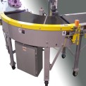 Integrated Conveyors Stainless Steel and Mild Steel Power Turn Belt Conveyors
