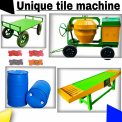 INTERLOKING TILE MAKING MACHINE FOR PARK