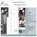 JKE Chain Type Bucket Elevator, Max Capacity: 1-2 ton, Capacity: 1-500