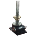 Jyoti Hydraulic Polished SS Worm Gear Screw Jacks for Industrial