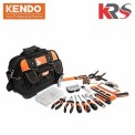 KENDO Tool Bag Kit With Tools, Bag Size: 430x330x230 Mm, Model Name/Number: 90604