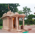 Large Temple Sandstone, Design: Art Deco, For Outdoor