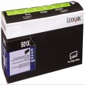 Lexmark 501X 50F1X00 Black Toner Cartridge