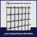 Lock Crimped Woven Wire Mesh