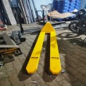 Long Fork Hydraulic Hand Pallet Truck, For Material Handling