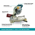 LS1019L - Slide Compound Miter Saw, 1510 Watt