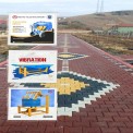 Manual Interlocking Paver Block Making Machine, Capacity: 1000 Blocks per Hour