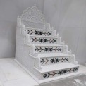 Marble Mosque Member, Size: 4 Feet, Design: Carving