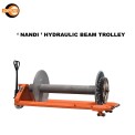 Material Handling Equipment Manual Ambur Nandi Hydraulic Beam Trolley, Capacity: 2.5 Ton, Model Name/Number: N3HPT-2.5T