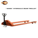 Material Handling Equipment Manual Ambur Nandi Hydraulic Beam Trolley, Capacity: 2.5 Ton, Model Name/Number: N3HPT-2.5T