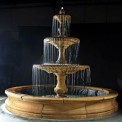 Mega Brown Designer Three Step Fountain