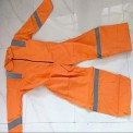 Mens Orange Cotton Coverall Boiler Suit