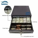 Metal Body Fully Automatic Gobbler Cash Drawer, For Restaurant