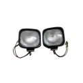 Metal White Forklift Headlight