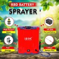 Mild Steel 12V 8Ah Battery Operated Sprayer, 20L