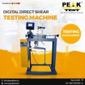 Mild Steel 2.5Kn Digital Direct Shear Apparatus - 12 Speed, Automation Grade: Semi-Automatic
