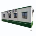 Mild Steel 40 Feet Four Window MS Porta Cabin, For Office