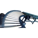 Mild Steel 90 Degree Angle Bend Curve Roller Pneumatic Conveyor