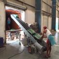 Mild Steel Belt Truck Loading Conveyor System, Material Handling Capacity: 25 kg per feet
