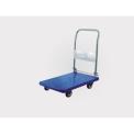 Mild Steel Blue Fibre Top Platform Trolley