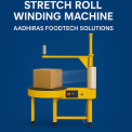 Mild Steel Box Stretch Wrapping Machine, Automation Grade: Semi-Automatic