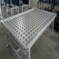 Mild Steel BTU Heavy Duty Ball Transfer Table, Capacity: 100-150 kg per feet