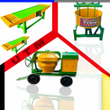 Mild Steel Cement Tile Making Machine For Street