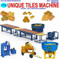 Mild Steel Cement Tile Making Machine For Street