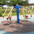 Mild Steel CHEST PRESS Outdoor Gym Machine