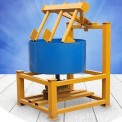 Mild Steel Colour Pan Mixer, For Industrial