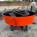 Mild Steel Concrete Pan Mixer, For Industrial